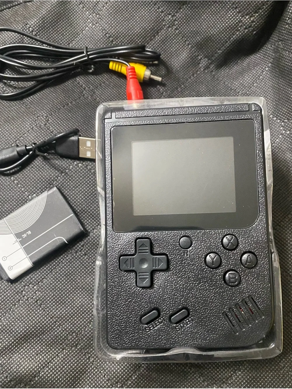 Plus Portable Handheld Game Console - Black